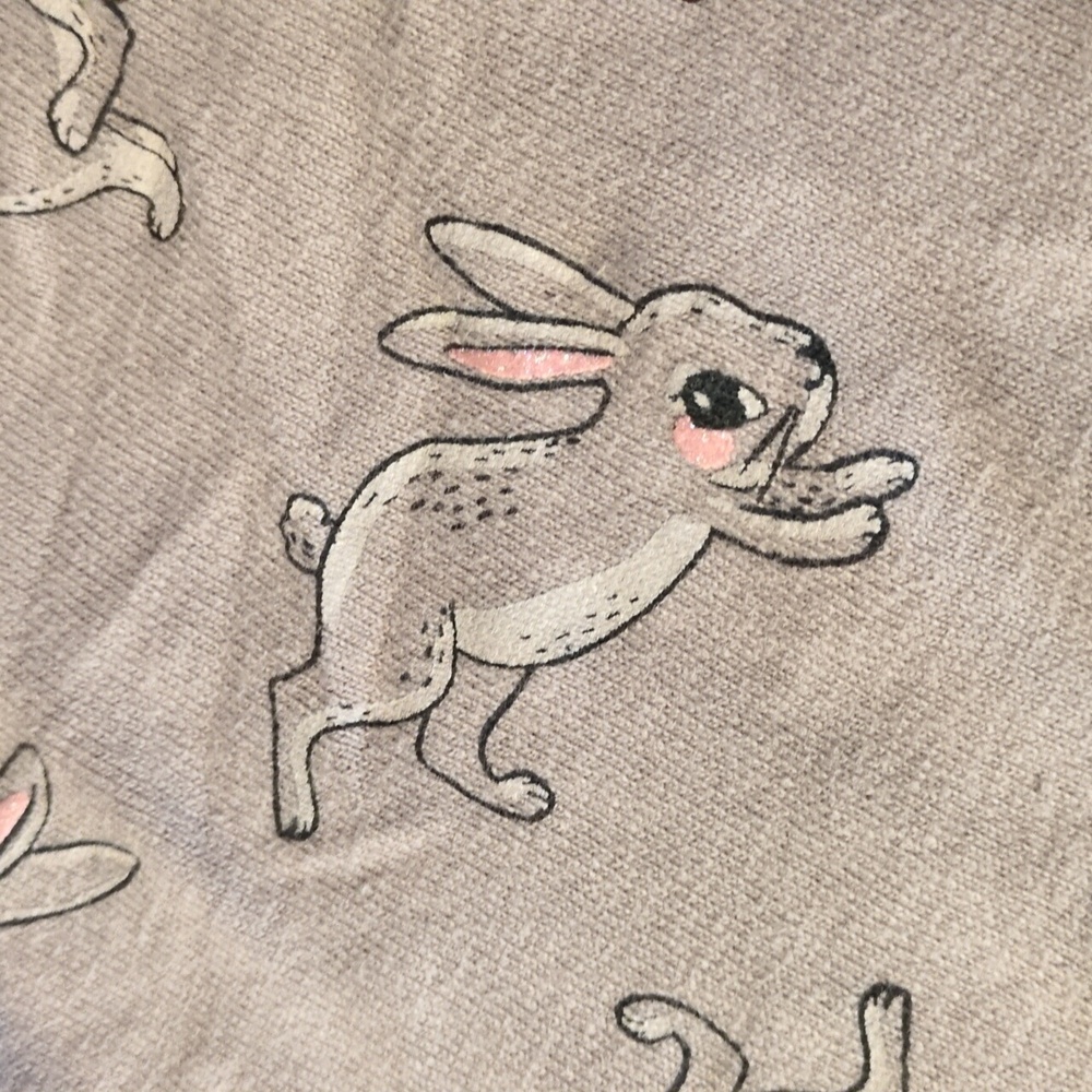 H&M 8-10 sweater bunnies